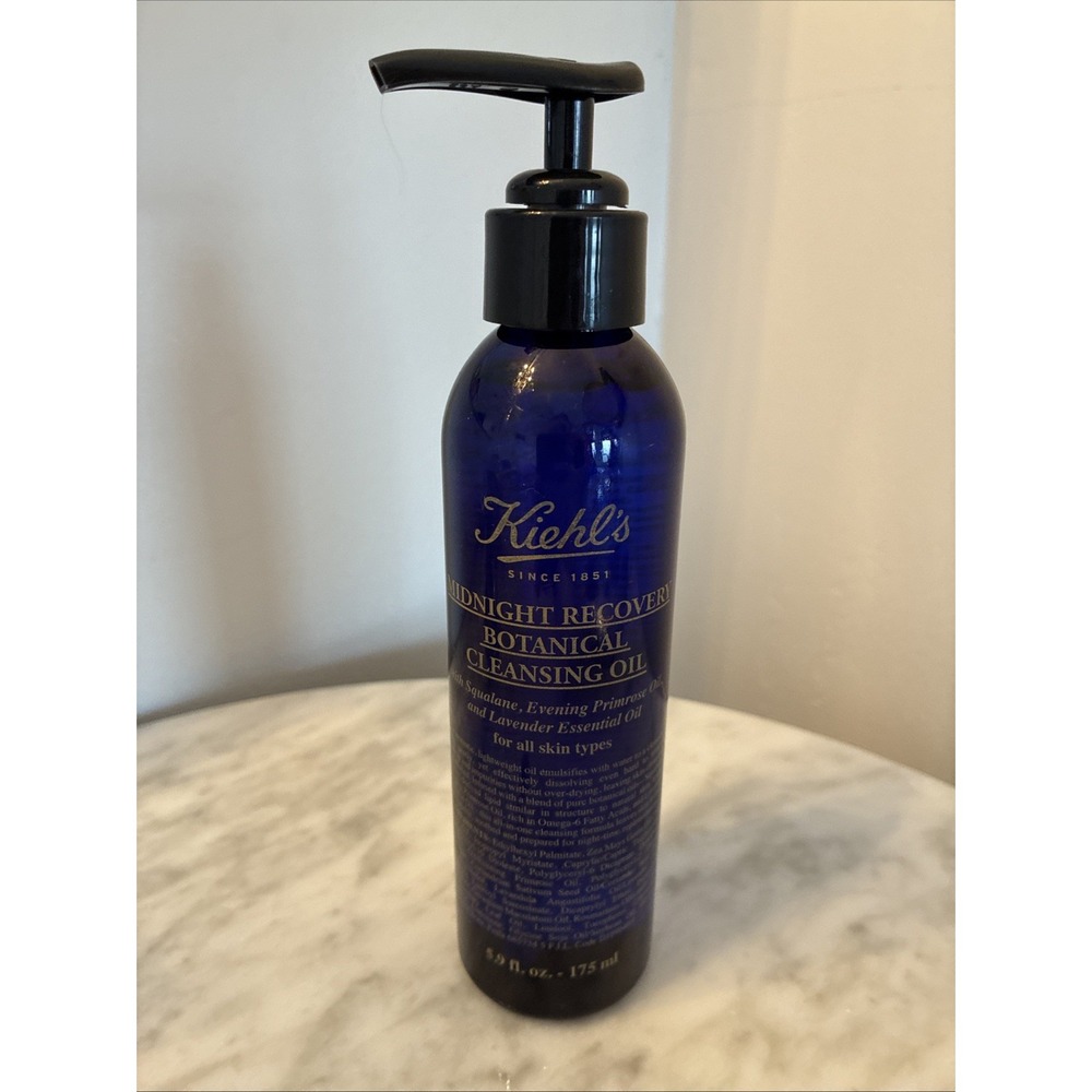 Kiehl's Midnight Recovery Botanical Cleansing Oil 5.9fl.oz./175ml New